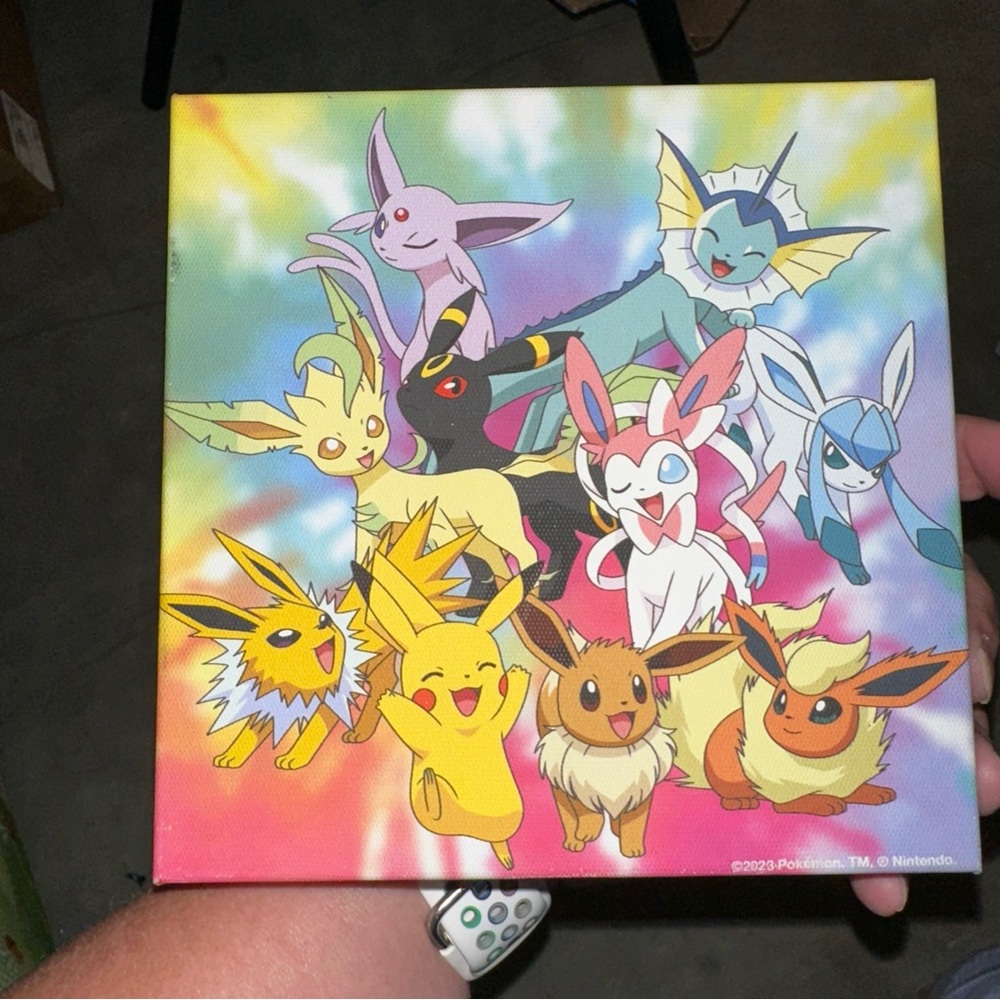 Pokemon Art Print with Vibrant Colors